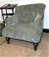 Panama Jack Arm Chair with Tufted Back