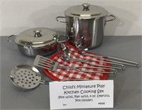 Play Cookware & Utensils -Nice Set