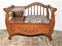 Passport Furniture Telephone Bench with