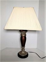 Decorative Lamp with Pleated Shade