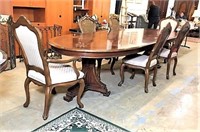 Mahogany Dining Table with 3 Leaves