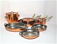 Copper & Brass Pots and Pans