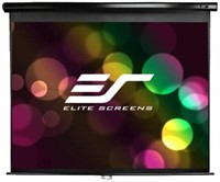 ELITE  SCREENS 100 INCH MANUAL PROJECTION SCREE