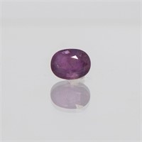 One Natural Certified 1.88 Ct. Red Sapphire