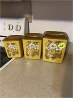 VINTAGE CANISTER SET