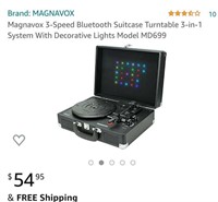 Magnavox light up stereo