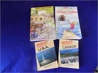 4 Travel Books Canada/ US