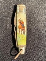 RCMP Canadian mounted police Vintage Pen knife
