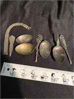 Victorian spoon parts for craft projects I