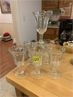 6 GLASS WINE GLASSES