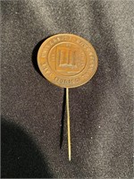 Yale University stick pin from 1901