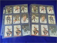 2 Sheets 1977 OPC Cards