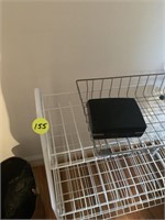 WIRE SHELVES, CONTENTS, MISC
