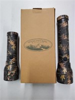 Camo 3 cell + 2 cell flashlight set