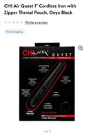 Chi air cordless curling iron