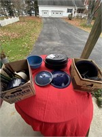 3 BOXES- GRANITEWARE