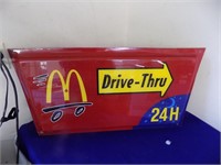Macdonalds Drive Thru Sign