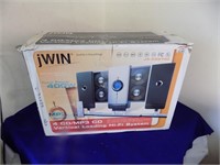 jWIN 4 CD/MP3 Verical Loading Hi Fi System