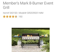 Members mark commercial grill