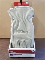 Hyper tough leather gloves