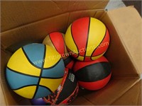 Box of Assorted Pre-Owned Sports Balls