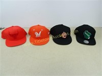 Four Sports Related Hats
