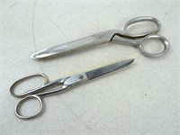 Two Vintage Pair of Scissors
