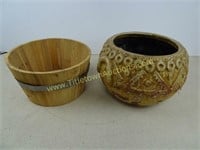 Set of Planters 6 and 8 inches tall