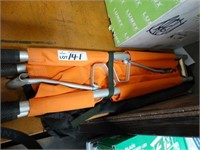 Orange Collapsible Stretcher in Bag