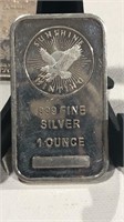 .999 1 oz Silver Bar - Sunshine Minting