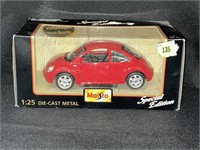 MAISTO 1:26 SCALE SPECIAL EDITION DIECAST VW BEETL