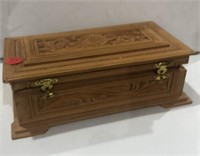 Wood Carved Box