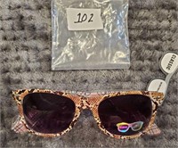 Classic Snakeskin Designer Sunglasses UV 400 Protn