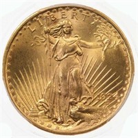 1924 $20 Gold Saint Gaudens in High Grade