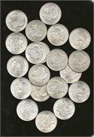 Roll of 1921 BU Morgan Silver Dollars