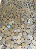 Lot of 3190 Lincoln Wheat Cents -