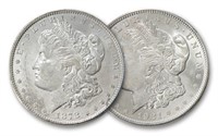 1878 S - 1921 P UNC Morgan Dollars - 1st-Last
