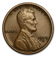 Key Date 1909 S Lincoln Wheat Cent