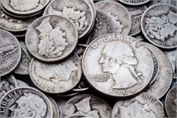 $1 face Value 90% Silver Coinage