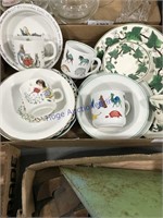 Child's dishes, other misc dishes
