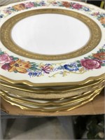 Limoges French China plates, La Cloche