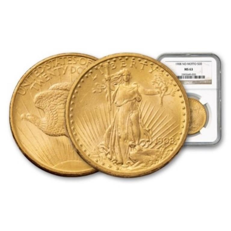 COINS, GOLD, BULLION, SILVER Ends 12-5-20 HB