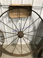 Iron wheel--48" across