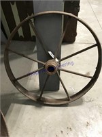 Iron wheel--20" across