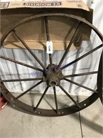 Iron wheel--30" across
