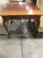 Square table w/ drawer, 34x34x29" tall
