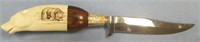 Anton Wingen Jr. knife with beautiful brass spacer