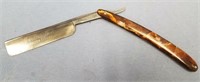 Square point straight razor by A.W. Wadsworth and