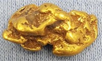 Alaska gold nugget weighing 7.5 grams            (
