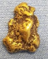 Alaska gold nugget weighing 3.6 grams            (